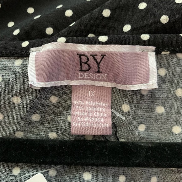 BY DESIGN Black &‎ White Polka-Dot Jumpsuit - NWT - Picture 13 of 15